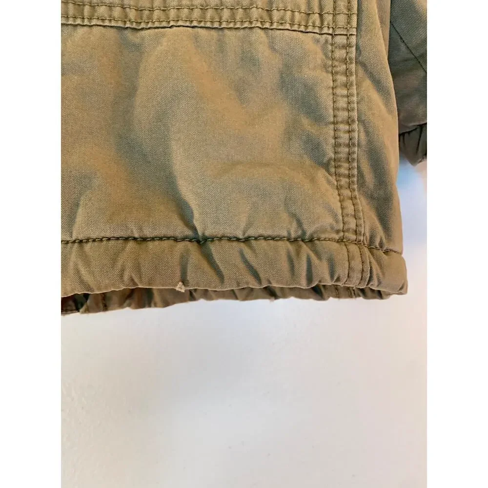 CHILDREN’S PLACE Boy’s Tan Cargo Jacket / Size: 6-9 Months